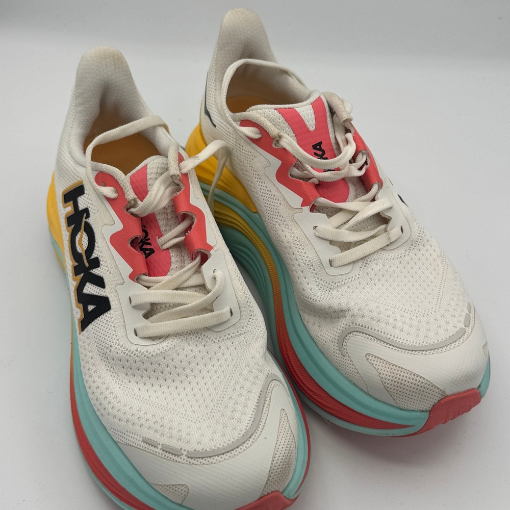 Hoka Skyward X Womens Running Shoes Blanc De Blanc Swimsuit Size 7.5B - Picture 13 of 13